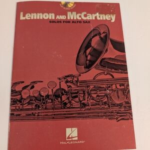 Lennon and McCartney Solos for Alto Sax Sheet Music Book